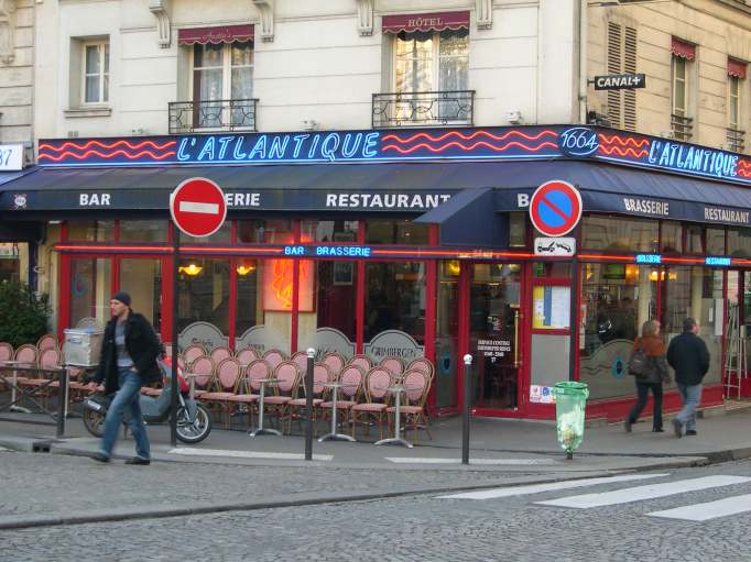  Bar, brasserie, restaurant L'Atlantique, rue d'Amsterdam